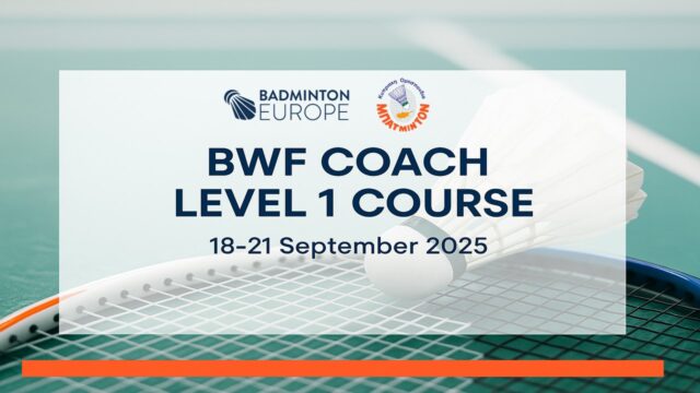 BWF COACH LEVEL 1